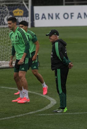 Mexico national team, Nationalteam Training Day - 2026 FIFA World Cup, WM, Weltmeisterschaft, Fussball Javier Aguirre Head Coach of Mexican national football team during the training day ahead the 2026 FIFA World Cup Group A match against South Africa at High Performance Center (CAR). on June 9, 2026 in Mexico City, Mexico. (Photo by Ian Robles Eyepix Group) Copyright: xIanxRoblesx xEyepixxGroupx EL_09062026_186152JPEG