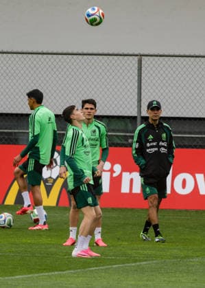 June 9, 2026, Mexico City, Ciudad de Mexico, Mexico: Armando GonzoÂ¡lez Alba of Mexican national football team during the training day ahead the 2026 FIFA World Cup, WM, Weltmeisterschaft, Fussball Group A match against South Africa at High Performance Center (CAR). on June 9, 2026 in Mexico City, Mexico. Mexico City Mexico - ZUMAe321 20260609_zsa_e321_158 Copyright: xIanxRoblesx