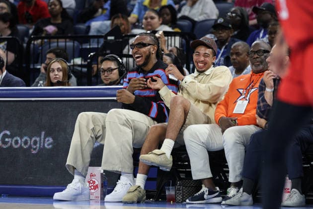 CHICAGO, USA - June 9: Orlando Magic player, Wendell Carter Jr. is seen during the WNBA, Basketball Damen, USA Commissionerâ€™s Cup game between the Chicago Sky and Atlanta Dream at Wintrust Arena on Tuesday, June 9 in Chicago, USA  Copyright: xShainaxBenhiyoun SPPx Sportspressphoto_SPR164224