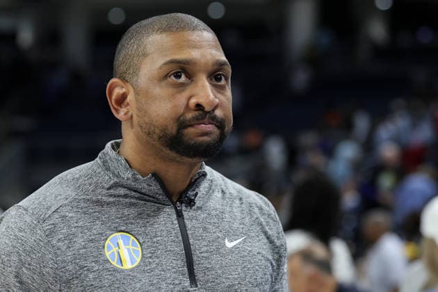 CHICAGO, USA - June 9: Chicago Sky Head Coach, Tyler Marsh is seen after the WNBA, Basketball Damen, USA Commissionerâ€™s Cup game between the Chicago Sky and Atlanta Dream at Wintrust Arena on Tuesday, June 9 in Chicago, USA  Copyright: xShainaxBenhiyoun SPPx Sportspressphoto_SPR164230