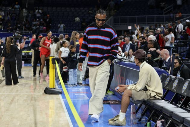 CHICAGO, USA - June 9: Orlando Magic player, Wendell Carter Jr. is seen after the WNBA, Basketball Damen, USA Commissionerâ€™s Cup game between the Chicago Sky and Atlanta Dream at Wintrust Arena on Tuesday, June 9 in Chicago, USA  Copyright: xShainaxBenhiyoun SPPx Sportspressphoto_SPR164232