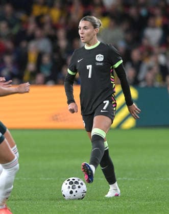 June 9, 2026, Parramatta, Australia: Steph Catley of Australia women football team seen in action during the women s International Friendly, Länderspiel, Nationalmannschaft match between Australia and Mexico held at Commbank Stadium. Final score; Australia 3:1 Mexico. Parramatta Australia - ZUMAs197 20260609_aaa_s197_222 Copyright: xLuisxVeniegrax