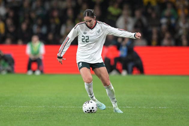 June 9, 2026, Parramatta, Australia: Diana Ordonez of Mexico women football team seen in action during the women s International Friendly, Länderspiel, Nationalmannschaft match between Australia and Mexico held at Commbank Stadium. Final score; Australia 3:1 Mexico. Parramatta Australia - ZUMAs197 20260609_aaa_s197_238 Copyright: xLuisxVeniegrax