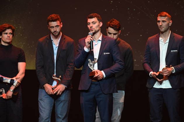 Trophees LNH 2026 - Paris Allan Villeminot is awarded Best Player during the Trophees LNH 2026 ceremony at Theâtre Marigny on the Champs-Élysees in Paris, France on June 9, 2026, as the Ligue Nationale de Handball celebrates the season s top performers. Paris France  Copyright: xUrmanxLionel ABACAx