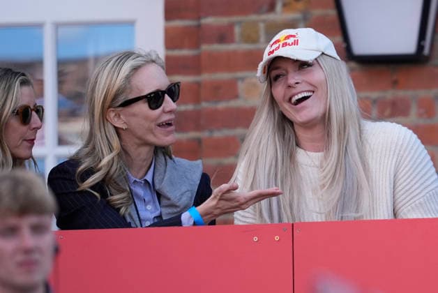 HSBC Championships - Day Two Lindsey Vonn, American alpine ski racer and three-time World Cup overall champion, watches Serena Williams and Victoria Mboko during their Round of 16 doubles match at The HSBC Championships 2026 Women s tennis tournament at The Queen s Club in London, England, on June 9, 2026. London Greater London United Kingdom  Copyright: xOwenxHammondx originalFilename:hammond-thehsbcc260609_npwYM.jpg