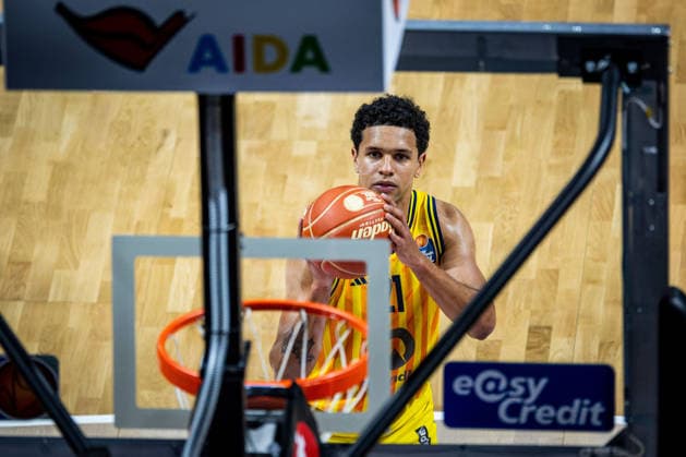 Basketball Berlin 019.06.2026 Saison 2025 2026 EasyCredit BBL 1. Bundesliga Männer, Herren Playoffs Halbfinale Spiel 5 Alba Berlin - BMA365 Bamberg Baskets Michael Rataj (Alba Berlin, No.21) Mike