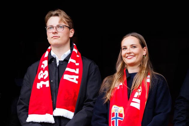 Norway v Austria, Women™s World Cup Qualification, Oslo, Norway Oslo, Norway. 09th, June 2026. Prince Sverre Magnus of Norway and Princess Ingrid Alexandra of Norway seen at the Women™s World Cup Qualifier match between Norway and Austria at Ullevaal Stadion in Oslo. Norway, Oslo, Ulleval Stadion  Copyright: xGonzalesxPhoto KetilxMartinsenx
