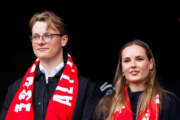Norway v Austria, Women™s World Cup Qualification, Oslo, Norway Oslo, Norway. 09th, June 2026. Prince Sverre Magnus of Norway and Princess Ingrid Alexandra of Norway seen at the Women™s World Cup Qualifier match between Norway and Austria at Ullevaal Stadion in Oslo. Norway, Oslo, Ulleval Stadion  Copyright: xGonzalesxPhoto KetilxMartinsenx
