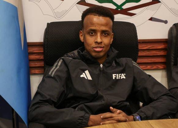 Somali referee Omar Artan welcomed home after US entry denial MOGADISHU, SOMALIA – JUNE 10: Somali referee Omar Abdulkadir Artan attends a welcome ceremony after returning to Mogadishu, Somalia, on June 10, 2026. Artan returned to the country after being denied entry to the United States. Abuukar Mohamed Muhidin Anadolu Mogadisu Somalia. Editorial use only. Please get in touch for any other usage.  Copyright: x2026xAnadoluxAbuukarxMohamedxMuhidinx