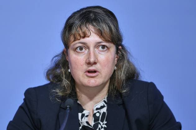 Berlin, Deutschland, 09.06.2026: Haus der Bundespressekonferenz: Pressekonferenz: Nationale Anti Doping Agentur Deutschland (NADA): Eva Bunthoff