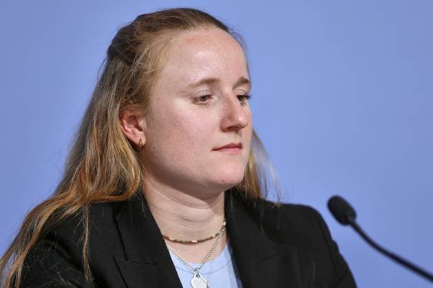 Berlin, Deutschland, 09.06.2026: Haus der Bundespressekonferenz: Pressekonferenz: Nationale Anti Doping Agentur Deutschland (NADA): Annika Kollenbroich