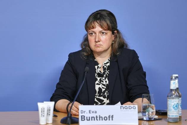 Berlin, Deutschland, 09.06.2026: Haus der Bundespressekonferenz: Pressekonferenz: Nationale Anti Doping Agentur Deutschland (NADA): Eva Bunthoff
