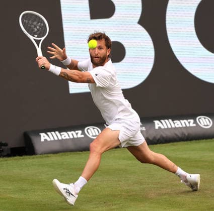 09.06.2026, Boss Open 2026, ATP, Tennis Herren Tour 250 Stuttgart, TTC Weissenhof, Tennis, im Bild: Corentin Moutet (FRA)