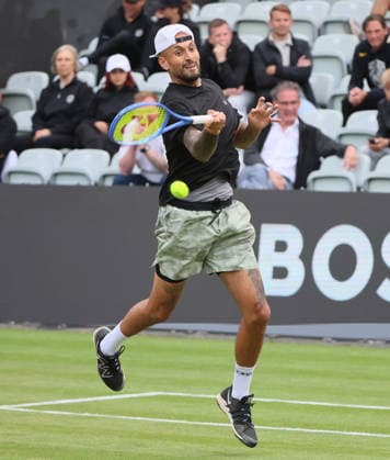 09.06.2026, Boss Open 2026, ATP, Tennis Herren Tour 250 Stuttgart, TTC Weissenhof, Tennis, im Bild: Nick Kyrgios (AUS)