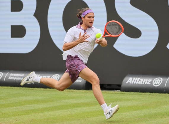10.06.2026, Boss Open 2026, ATP, Tennis Herren Tour 250 Stuttgart, TTC Weissenhof, Tennis, im Bild: Mattia Bellucci (ITA)