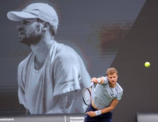 10.06.2026, Boss Open 2026, ATP, Tennis Herren Tour 250 Stuttgart, TTC Weissenhof, Tennis, im Bild: Yannick Hanfmann (GER)