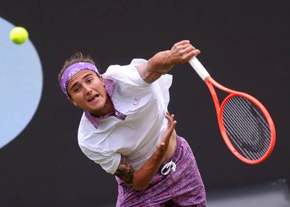 10.06.2026, Boss Open 2026, ATP, Tennis Herren Tour 250 Stuttgart, TTC Weissenhof, Tennis, im Bild: Mattia Bellucci (ITA)