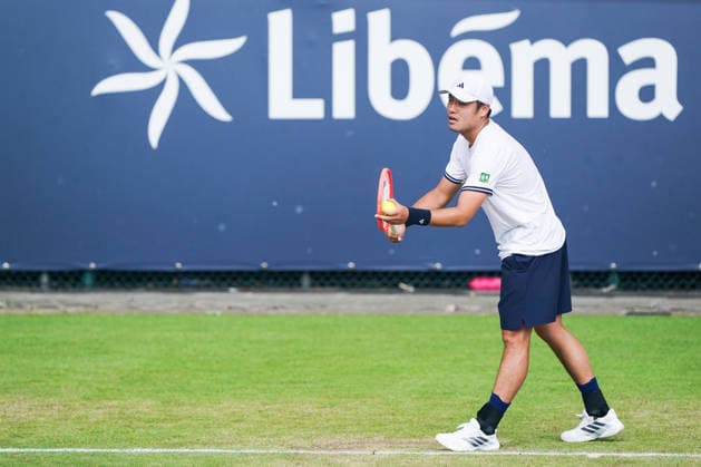 2026-06-10 - Libema Open 2026 ROSMALEN, NETHERLANDS - JUNE 10: Yibing Wu of China during the Libema Open 2026 at the Autotron on June 10, 2026 in Rosmalen, Netherlands Rosmalen Autotron Netherlands Content not available for redistribution in The Netherlands directly or indirectly through any third parties. Copyright: xAndrexWeeningx