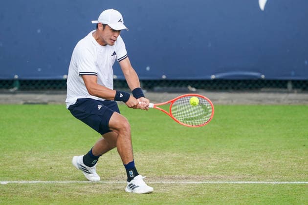 2026-06-10 - Libema Open 2026 ROSMALEN, NETHERLANDS - JUNE 10: Yibing Wu of China during the Libema Open 2026 at the Autotron on June 10, 2026 in Rosmalen, Netherlands Rosmalen Autotron Netherlands Content not available for redistribution in The Netherlands directly or indirectly through any third parties. Copyright: xAndrexWeeningx