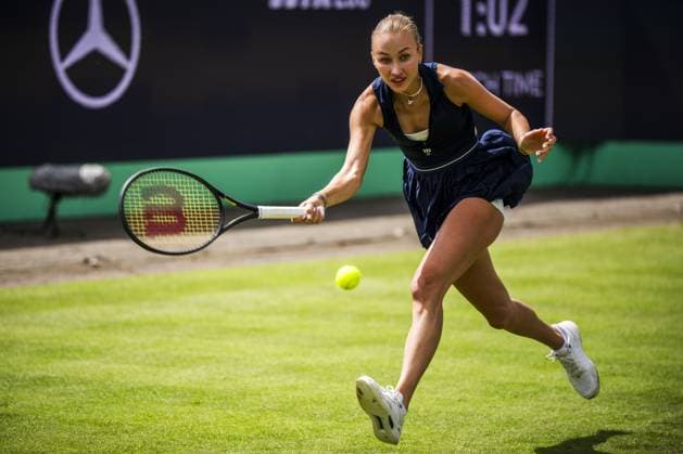 DEN BOSCH - Anastasia Potapova during the WTA, Tennis Damen singles match against Suzan Lamens at the LibÃ ma Open 2026. The combined ATP, Tennis Herren WTA tournament is being held on the event grounds of the former Autotron car theme park. FREEK VAN DEN BERGH ANP xVIxANPxSportx xxANPxIVx 560638671 originalFilename: 560638671.jpg