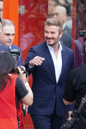 David Beckham In Hong Kong Former English Soccer player David Beckham at an event on June 10, 2026 in Hong Kong. (Photo by Ellan Mad Nexpher Images) Hong Kong