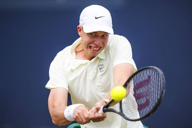 DEN BOSCH - Thijs BOOGAARD during the ATP, Tennis Herren singles match against Yibing WU at the LibÃ ma Open 2026. The combined ATP WTA, Tennis Damen tournament is being held on the event grounds of the former Autotron car theme park. FREEK VAN DEN BERGH ANP xVIxANPxSportx xxANPxIVx 560639992 originalFilename: 560639992.jpg