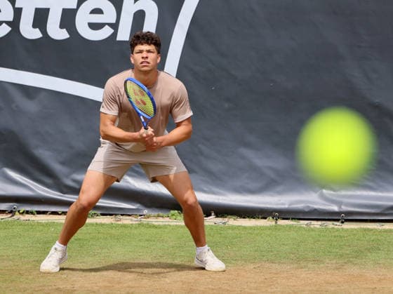 10.06.2026, Boss Open 2026, ATP, Tennis Herren Tour 250 Stuttgart, TTC Weissenhof, Tennis, im Bild: Ben Shelton (USA)