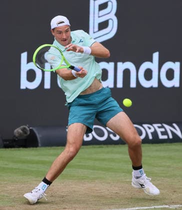 10.06.2026, Boss Open 2026, ATP, Tennis Herren Tour 250 Stuttgart, TTC Weissenhof, Tennis, im Bild: Jan-Lennard Struff (GER)