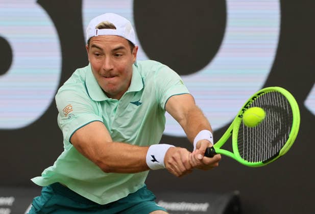10.06.2026, Boss Open 2026, ATP, Tennis Herren Tour 250 Stuttgart, TTC Weissenhof, Tennis, im Bild: Jan-Lennard Struff (GER)