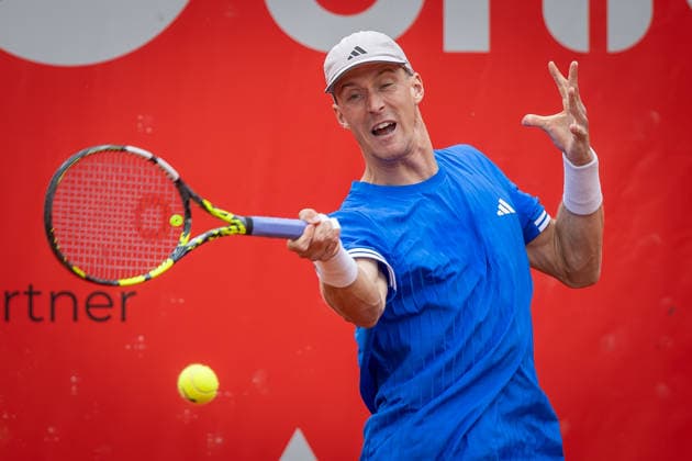 BRATISLAVA OPEN TENNIS ATP, Tennis Herren CHALLENGER Jan Choinski (Great Britain) during second round ATP Tennis Challenger tour 100 Bratislava Open match against Federico Cina (Italy). Tennis courts Slovan Bratislava, Bratislava, Slovakia, June 10, 2026. Photo by Branislav Racko Copyright: xx 080A1561