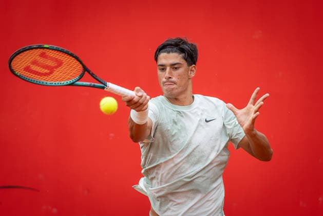 BRATISLAVA OPEN TENNIS ATP, Tennis Herren CHALLENGER Federico Cina (Italy) during second round ATP Tennis Challenger tour 100 Bratislava Open match against Jan Choinski (Great Britain). Tennis courts Slovan Bratislava, Bratislava, Slovakia, June 10, 2026. Photo by Branislav Racko Copyright: xx 080A1666