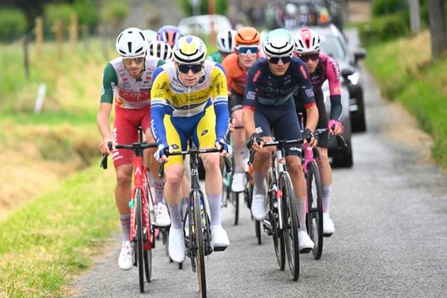 Circuit Franco Belge 2026 Cycling Race MONT-DE-L ENCLUS, BELGIUM - JUNE 10 : rider of team Flanders - Baloise during the 85th edition of Circuit Franco Belge an UCI ProSeries 1.Pro one day cycling road race for Men Elite of 195.6 km with start in Tournai and finish in Mont-de-L enclus on June 10, 2026 in Mont-de-L enclus, Belgium, 10 06 2026 ( Motordriver Stephan Boone - Mont-de-L enclus Belgium  Copyright: xTomasxSiskx