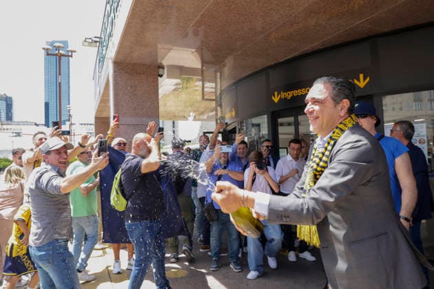 Alfredo Guerri Becomes New Owner of Juve Stabia Juve Stabia has a new owner: Alfredo Guerri, the Neapolitan businessman, has saved the club. Domus srl has acquired the club™s shares, with the go-ahead from the Court of Naples. The club had been under court administration as part of an investigation into Camorra infiltration within the sports industry. ABP17248 Copyright: xAntonioxBalascox