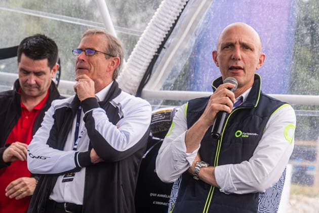 24 HEURES DU MANS 2026 - FREE PRACTICE AND QUALIFIYING SESSION Fortescue staff during the Free Practice and Qualifying session of the 24 Hours of Le Mans 2026, 3rd round of the 2026 FIA World Endurance Championship, from June 10 to 11, 2026 on the Circuit des 24 Heures du Mans in Le Mans, France - Le MansFrance  Copyright: xGermainxDurandx