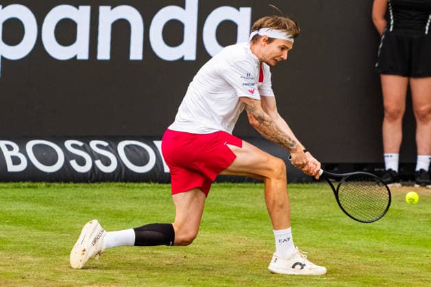 Stuttgart, GERMANY - June 10: Alexander Bublik (KAZ) during the Singles Match between Jan-Lennard Struff (GER) vs. Alexander Bublik (KAZ) at BOSS OPEN 2026, Tennisanlage Weissenhof on June 10, 2026 in Stuttgart, Germany. Baden-Württemberg Germany Copyright: xTimoxSteinx