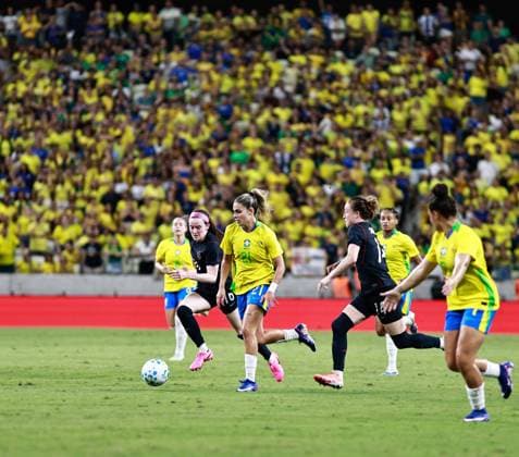 RECORD DATE NOT STATED Brasil X Estados Unidos Amistoso Feminino FORTALEZA (CE), 09.06.2026-Football Friendly 2026- In a match between Brazil X United States International Friendly, Länderspiel, Nationalmannschaft women s football held at Arena Castelao in Fortaleza (Ce), this Tuesday (09). IMAGO Matheus Teixeira Ceara Brasil Copyright: xMatheusxTeixeirax