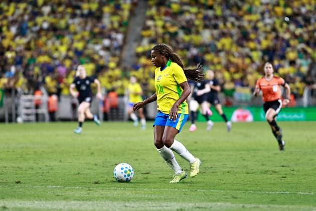 RECORD DATE NOT STATED Brasil X Estados Unidos Amistoso Feminino FORTALEZA (CE), 09.06.2026-Football Friendly 2026- In a match between Brazil X United States International Friendly, Länderspiel, Nationalmannschaft women s football held at Arena Castelao in Fortaleza (Ce), this Tuesday (09). IMAGO Matheus Teixeira Ceara Brasil Copyright: xMatheusxTeixeirax