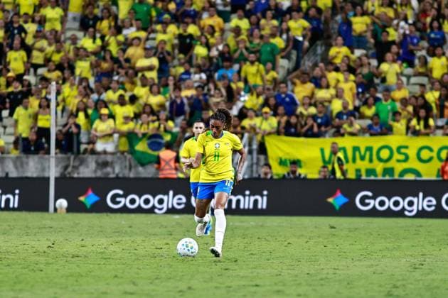 RECORD DATE NOT STATED Brasil X Estados Unidos Amistoso Feminino FORTALEZA (CE), 09.06.2026-Football Friendly 2026- In a match between Brazil X United States International Friendly, Länderspiel, Nationalmannschaft women s football held at Arena Castelao in Fortaleza (Ce), this Tuesday (09). IMAGO Matheus Teixeira Ceara Brasil Copyright: xMatheusxTeixeirax