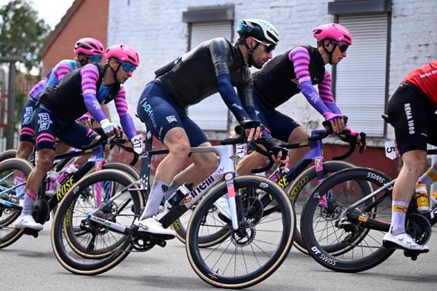 Circuit Franco Belge 2026 Cycling Race MONT-DE-L ENCLUS, BELGIUM - JUNE 10 : Zoccarato Samuele (ITA) of MBH Bank CSB Telecom Fort during the 85th edition of Circuit Franco Belge an UCI ProSeries 1.Pro one day cycling road race for Men Elite of 195.6 km with start in Tournai and finish in Mont-de-L enclus on June 10, 2026 in Mont-de-L enclus, Belgium, 10 06 2026 ( Motordriver Stephan Boone - Mont-de-L enclus Belgium  Copyright: xTomasxSiskx