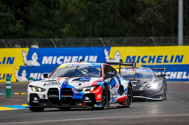 AUTO - ROAD TO LE MANS 2026 72 ROBIN Arnold (fra), ROBIN Maxime (fra), Team WRT, BMW M4 GT3 Evo, action during the Road to Le Mans 2026, 3rd round of the 2026 Michelin Le Mans Cup, from June 10 to 12, 2026 on the Circuit des 24 Heures du Mans in Le Mans, France - Le MansFrance  Copyright: xPauloxMariax