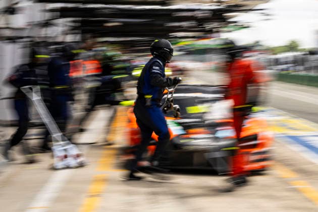 24 HEURES DU MANS 2026 - FREE PRACTICE AND QUALIFIYING SESSION Garage 59 mechanic, mecanicien during the Free Practice and Qualifying session of the 24 Hours of Le Mans 2026, 3rd round of the 2026 FIA World Endurance Championship, from June 10 to 11, 2026 on the Circuit des 24 Heures du Mans in Le Mans, France - Le MansFrance  Copyright: xCharlyxLopezx