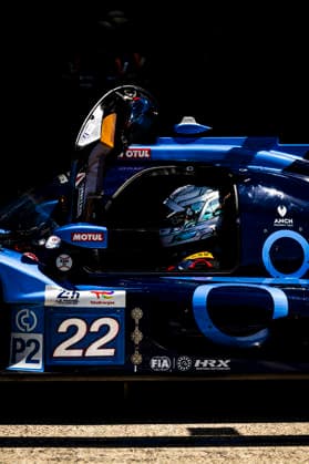 24 HEURES DU MANS 2026 - FREE PRACTICE AND QUALIFIYING SESSION JENSEN Michael (dnk), Algarve Pro Racing, Oreca 07 Gibson 25, LMP2 Pro-AM, portrait during the Free Practice and Qualifying session of the 24 Hours of Le Mans 2026, 3rd round of the 2026 FIA World Endurance Championship, from June 10 to 11, 2026 on the Circuit des 24 Heures du Mans in Le Mans, France - Le MansFrance  Copyright: xCharlyxLopezx