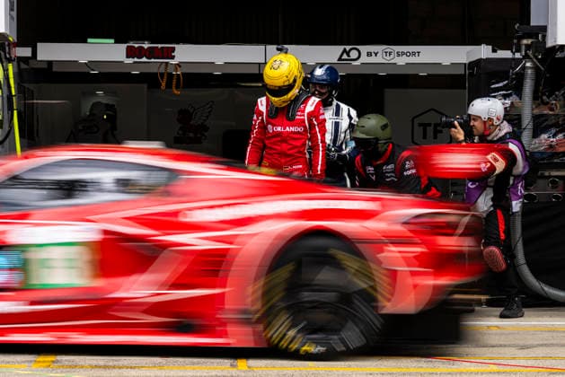 24 HEURES DU MANS 2026 - FREE PRACTICE AND QUALIFIYING SESSION KERN Lars (ger), 13 Autosport, Corvette Z06 LMGT3.R 13, LM GT3, portrait during the Free Practice and Qualifying session of the 24 Hours of Le Mans 2026, 3rd round of the 2026 FIA World Endurance Championship, from June 10 to 11, 2026 on the Circuit des 24 Heures du Mans in Le Mans, France - Le MansFrance  Copyright: xCharlyxLopezx