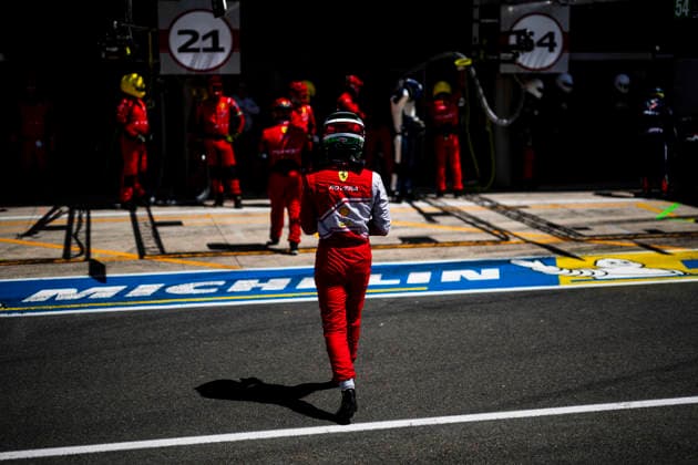 24 HEURES DU MANS 2026 - FREE PRACTICE AND QUALIFIYING SESSION ROVERA Alessio (ita), Vista AF Corse, Ferrari 296 LMGT3 Evo 21, LM GT3, portrait during the Free Practice and Qualifying session of the 24 Hours of Le Mans 2026, 3rd round of the 2026 FIA World Endurance Championship, from June 10 to 11, 2026 on the Circuit des 24 Heures du Mans in Le Mans, France - Le MansFrance  Copyright: xCharlyxLopezx