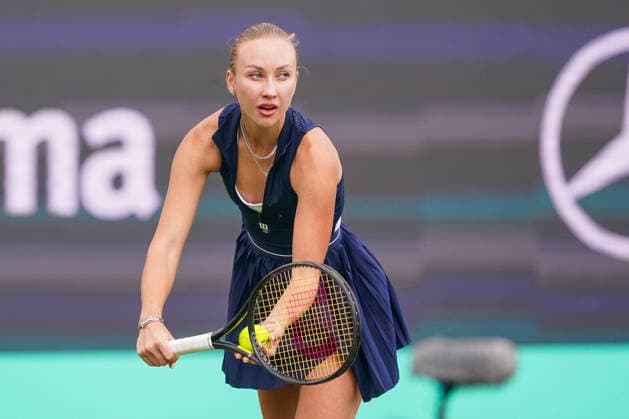 2026-06-10 - Libema Open 2026 ROSMALEN, NETHERLANDS - JUNE 10: Anastasia Potapova of Austria during the Libema Open 2026 at the Autotron on June 10, 2026 in Rosmalen, Netherlands Rosmalen Autotron Netherlands Content not available for redistribution in The Netherlands directly or indirectly through any third parties. Copyright: xAndrexWeeningx