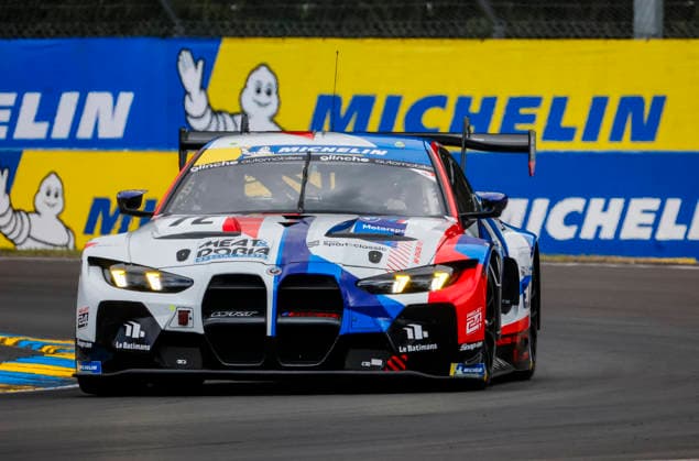 AUTO - ROAD TO LE MANS 2026 72 ROBIN Arnold (fra), ROBIN Maxime (fra), Team WRT, BMW M4 GT3 Evo, action during the Road to Le Mans 2026, 3rd round of the 2026 Michelin Le Mans Cup, from June 10 to 12, 2026 on the Circuit des 24 Heures du Mans in Le Mans, France - Le MansFrance  Copyright: xPauloxMariax