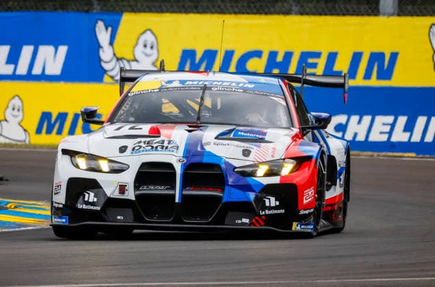 AUTO - ROAD TO LE MANS 2026 72 ROBIN Arnold (fra), ROBIN Maxime (fra), Team WRT, BMW M4 GT3 Evo, action during the Road to Le Mans 2026, 3rd round of the 2026 Michelin Le Mans Cup, from June 10 to 12, 2026 on the Circuit des 24 Heures du Mans in Le Mans, France - Le MansFrance  Copyright: xPauloxMariax