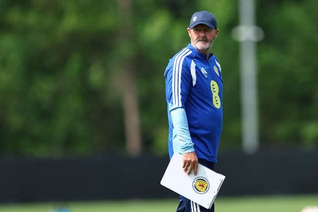 Steve Clarke head coach of Scotland Scotland Training Session and press conference, PK, Pressekonferenz 2026 FIFA World Cup, WM, Weltmeisterschaft, Fussball Football, Atrium Health Performance Park, Charlotte, USA - 10 Jun 2026Charlotte Atrium Health Performance Park United States of America EDITORIAL USE ONLY No use with unauthorised audio, video, data, fixture lists, club league logos or live services. Online in-match use limited to 120 images, no video emulation. No use in betting, games or single club league player publications. Copyright: xMichaelxZemanek Shutterstockx 16919987ai