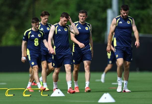 Andy Robertson of Scotland Scotland Training Session and press conference, PK, Pressekonferenz 2026 FIFA World Cup, WM, Weltmeisterschaft, Fussball Football, Atrium Health Performance Park, Charlotte, USA - 10 Jun 2026Charlotte Atrium Health Performance Park United States of America EDITORIAL USE ONLY No use with unauthorised audio, video, data, fixture lists, club league logos or live services. Online in-match use limited to 120 images, no video emulation. No use in betting, games or single club league player publications. Copyright: xMichaelxZemanek Shutterstockx 16919987aw