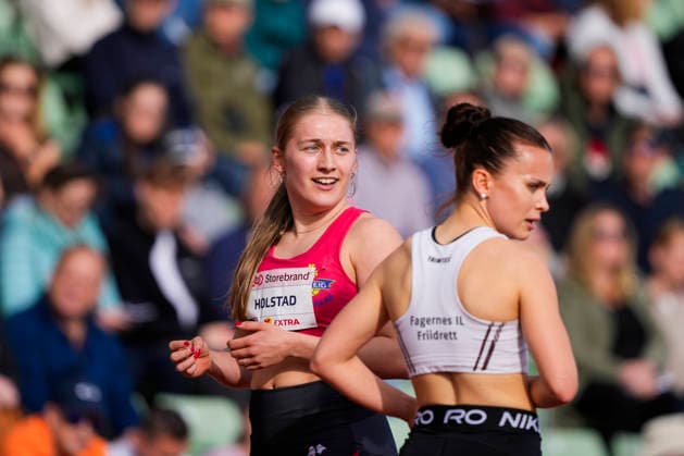 Athletics Bislett Games 2026 Oslo 20260610 Borghild Oline Holstad after the womens 400m national event during the Bislett Games at Bislett Stadium in Oslo Photo Beate Oma Dahle NTB Oslo Norway EDITORIAL USE ONLY RESTRICTED USE FOR BETTING COMPANIES  Copyright: xBeatexOmaxDahlex xNTBx